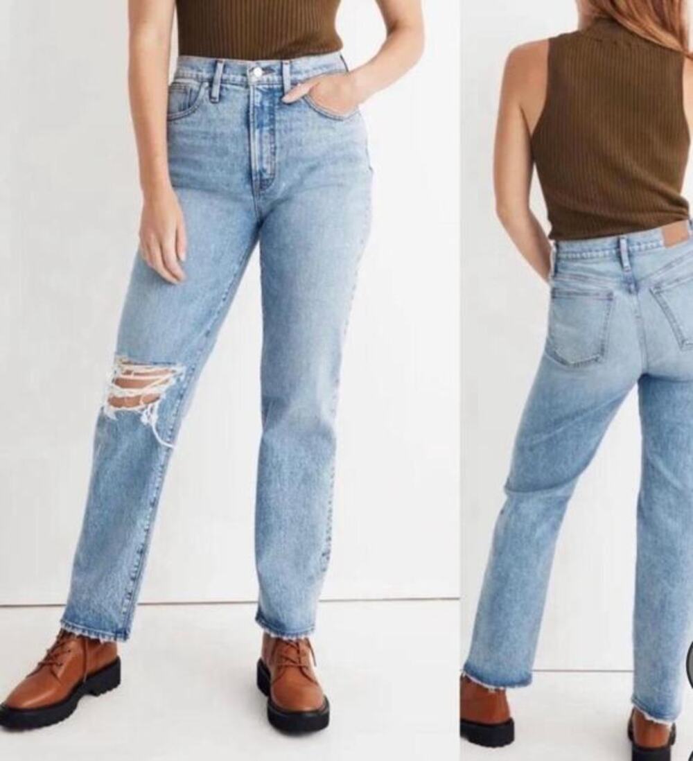 Madewell Perfect Vintage Straight Jean Size 26P